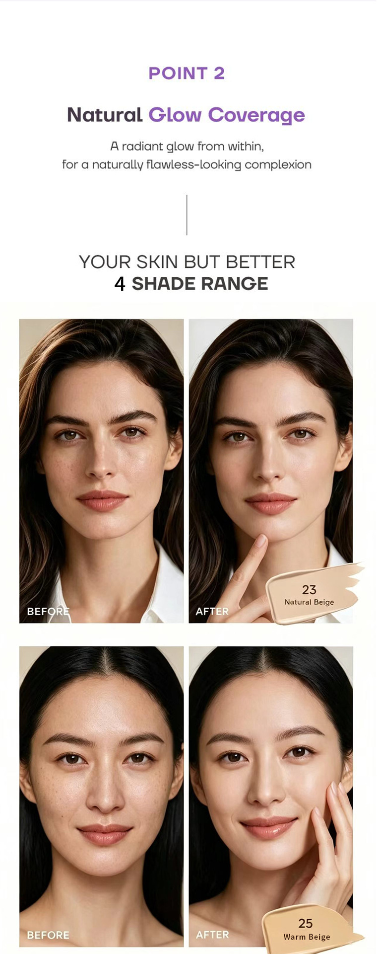 Popular nicotinamide essence bb cream, concealer, tender, flawless, moisturizing, moisturizing and makeup retaining BB cream view 4