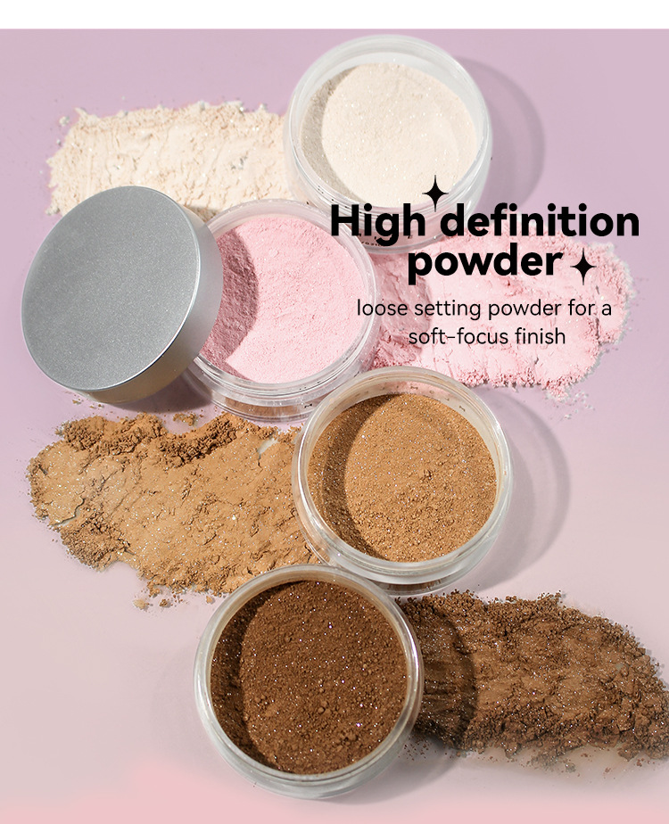 Mist Set up Diamond Powder Honey Powder Pearl powder Lasting Matte Oil Control Waterproof Powder view 3