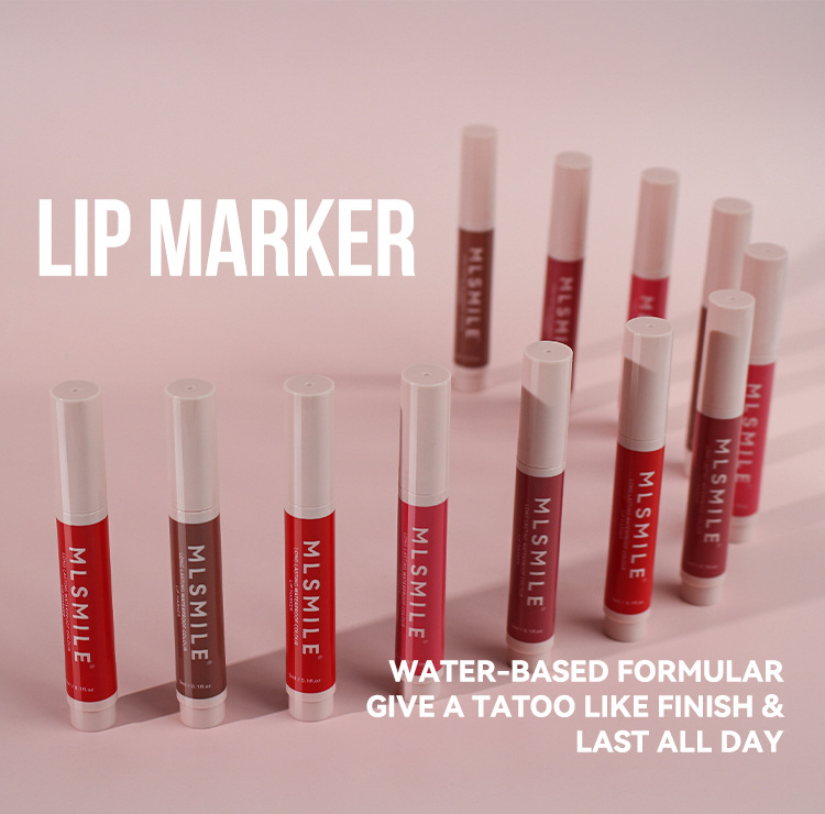 Matte Foggy Marker Liquid Lipstick Non-Staining Lip Gloss Waterproof Fadeless Lip Liner Lip Glaze view 8