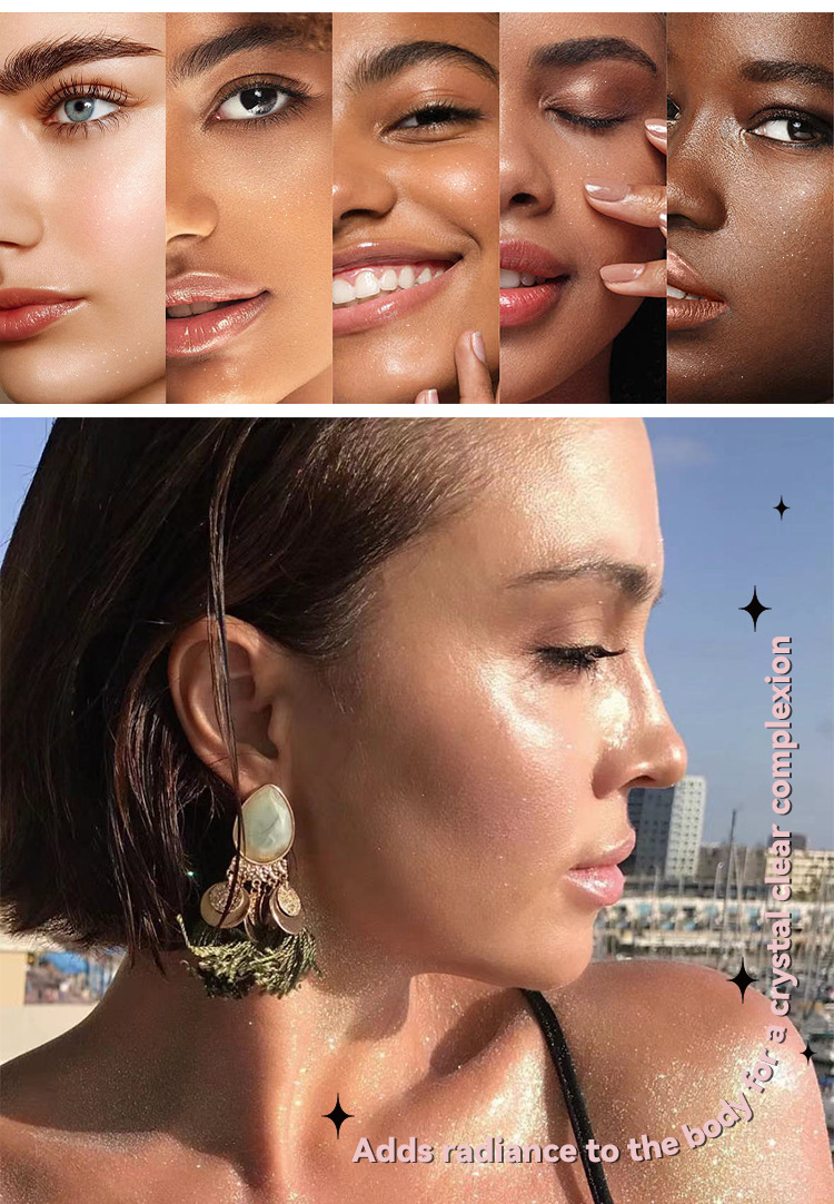 Mist Set up Diamond Powder Honey Powder Pearl powder Lasting Matte Oil Control Waterproof Powder view 5