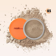 Matte powder, waterproof, sweatproof, makeup-staying, concealer powder, light nude contouring powder, setting powder, makeup color