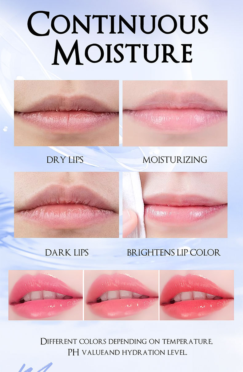 Color changing lipstick, non fading, non staining cup lipstick, female moisturizing, moisturizing and moisturizing lipstick view 7