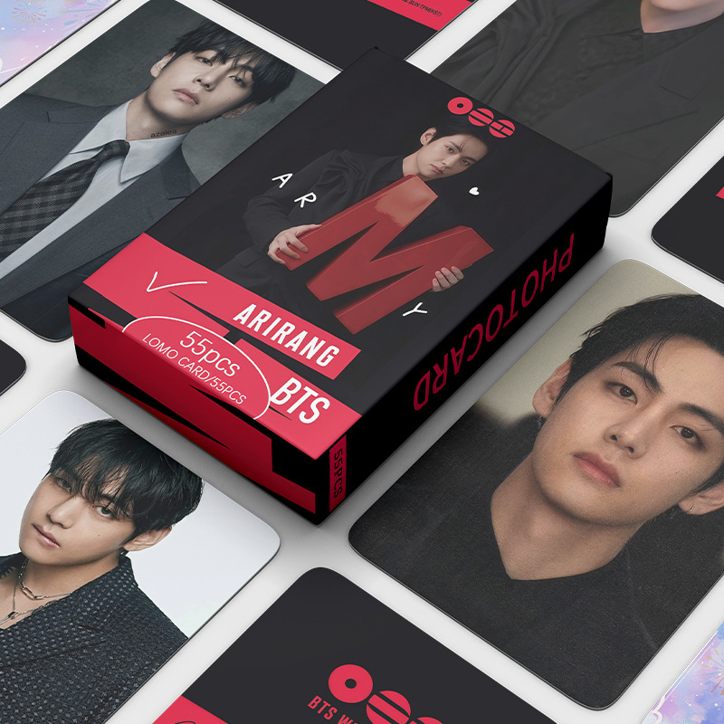 55 photos of BTS Fat Egg Youth League merchandise, KPOP celebrity collection merchandise, LOMO small cards