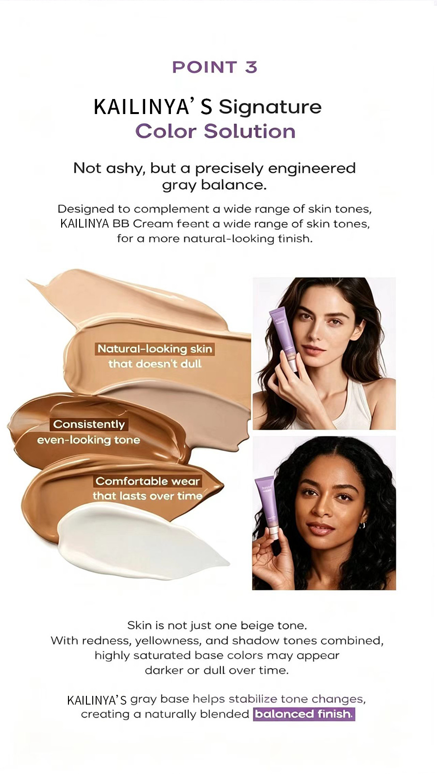 Popular nicotinamide essence bb cream, concealer, tender, flawless, moisturizing, moisturizing and makeup retaining BB cream view 8