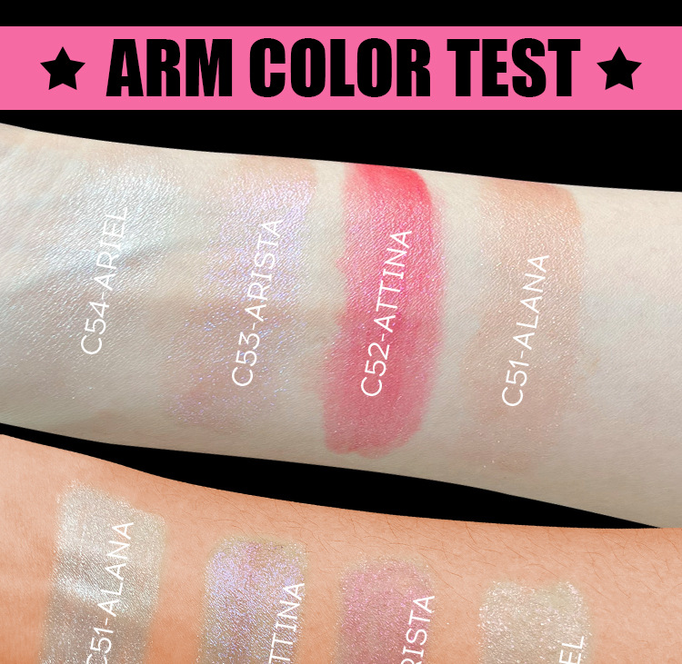 Spiral Five pointed Star Pearl Lipstick Moisturizing lipstick view 10