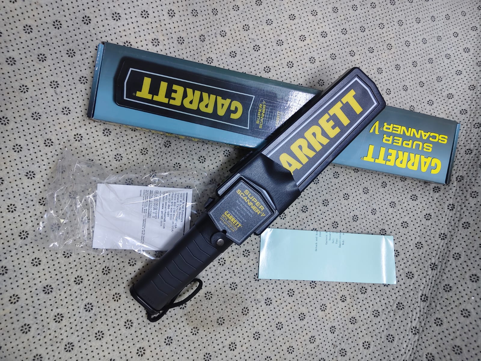 Garrett metal detector