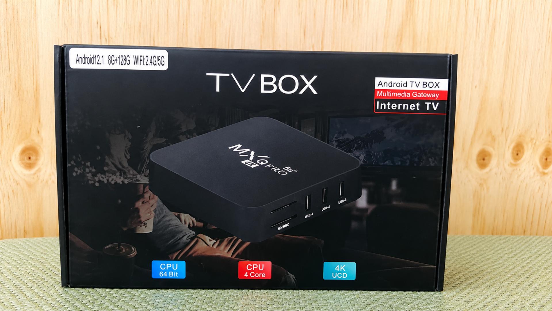 8gb+128gb MXQ PRO 4K Android 12 Smart TV Box