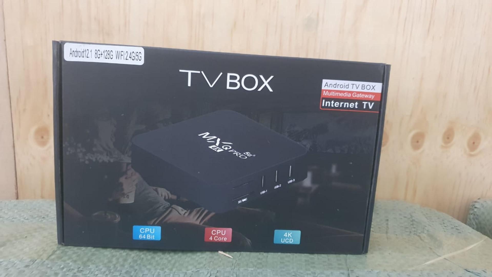 8gb+128gb MXQ PRO 4K Android 12 Smart TV Box