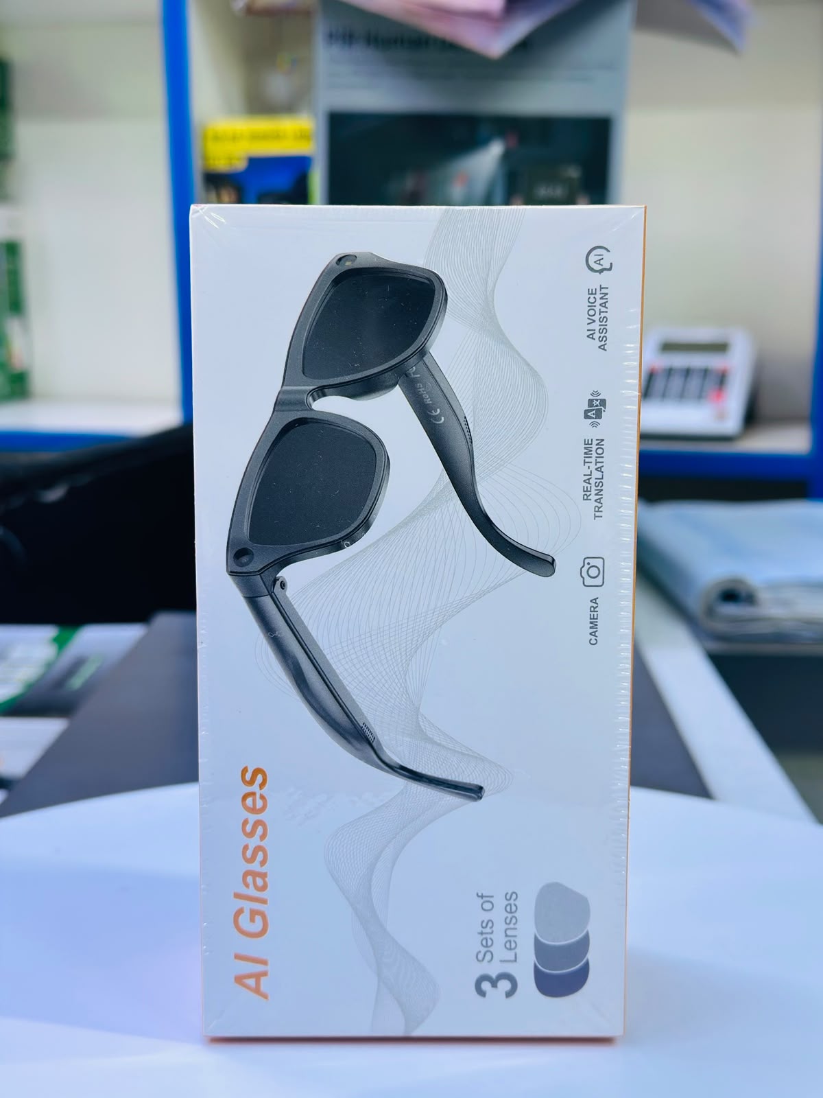 RESTOCKED‼️‼️AI Smart Glasses with HD Camera & Voice Features, 3 Lens Set,Bluetooth, Hands-Free Experience✔️✔️HD Camera Capture
Record videos & capture moments hands-free
Useful for travel, riding, da