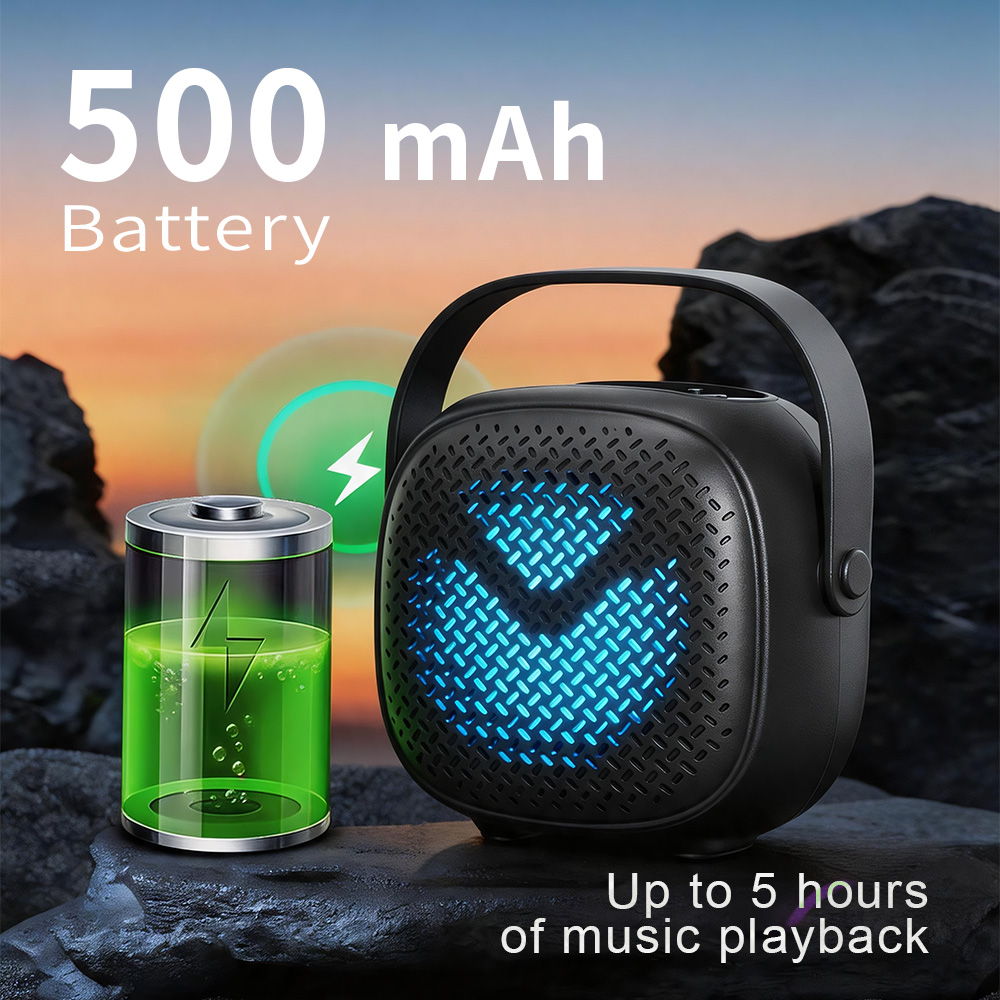 SUPER OFFER! Karaoke Wireless Speaker Portable Bluetooth Speaker YooType Microphone RGB LED Lights Super Bass Bluetooth Soundbox TWS USB TF Outdoor Party Speaker Home Entertainment Long Battery Life
