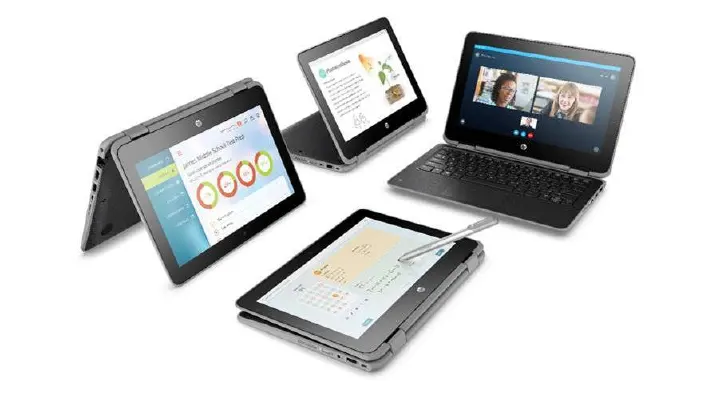 Hp probook 11 g4 x360 | Convertible 2  CORE m3  8th gen  | 8 GB RAM | 128GB SSD | Touchscreen | 1080p FHD | 12.' Display | Double camera Laptop,windows 10+office 2016.