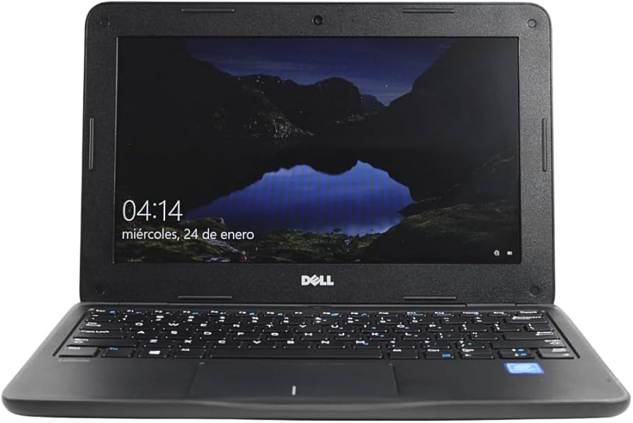 {Free Mouse} Dell Latitude 3190 INTEL PENTIUM 4GB RAM 128 GB SSD 12 Inch Screen Size Refurbished Laptop With Windows 10 Pro and Microsoft Office Installed