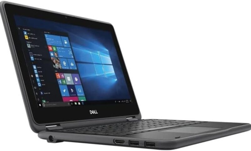 {Free Mouse} Dell Latitude 3190 INTEL PENTIUM 4GB RAM 128 GB SSD 12 Inch Screen Size Refurbished Laptop With Windows 10 Pro and Microsoft Office Installed