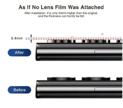 TECN0 Camon 50/Camon 50 Pro/Camon 50 Ultra Metal Ring Camera Lens Protector