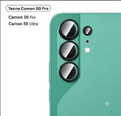 TECN0 Camon 50/Camon 50 Pro/Camon 50 Ultra Metal Ring Camera Lens Protector