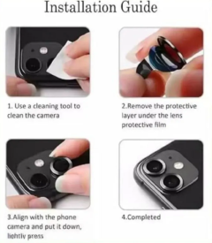 TECN0 Camon 50/Camon 50 Pro/Camon 50 Ultra Metal Ring Camera Lens Protector