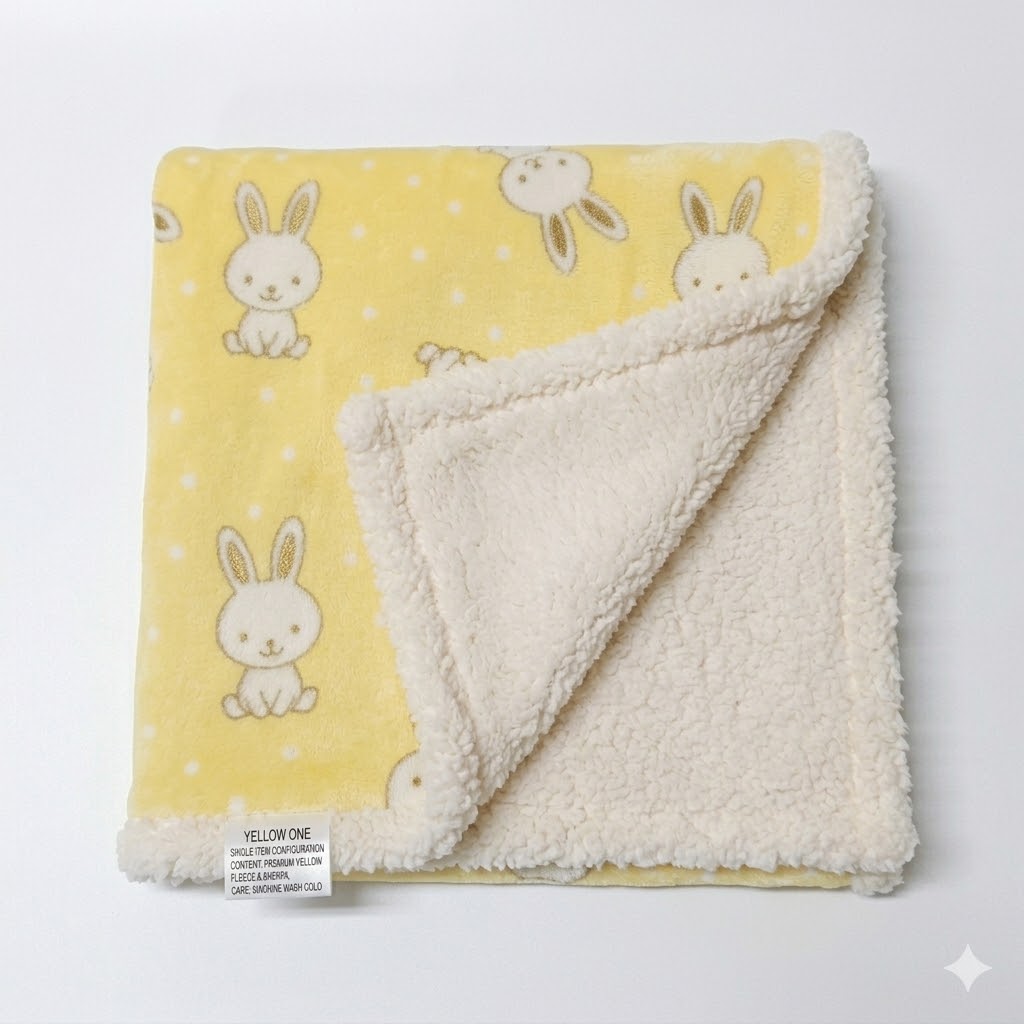 Premium Woolen Baby Shawl – Ultra-Soft & Warm Swaddle Blanket for Newborns