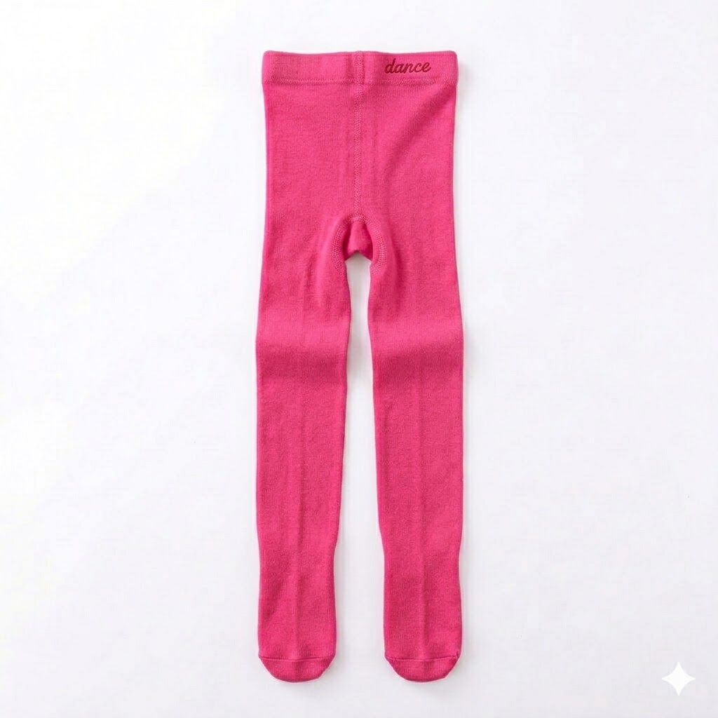 Girls Cotton Footed Tights Soft Stretchy Pantyhose School Uniform Stockings