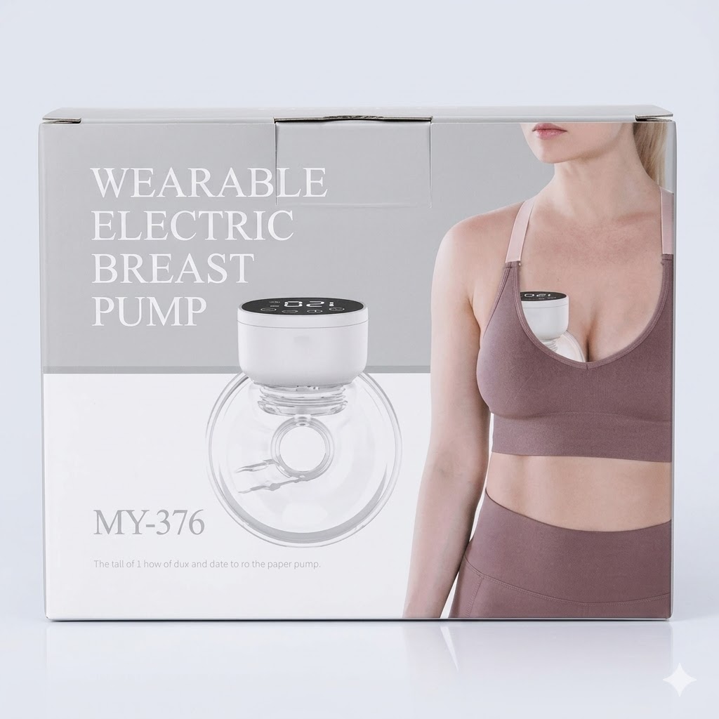 Single Rechargeable Wearable Electric Breast Pump which is Hands-free Silent & Wireless Rechargeable Milk Pump