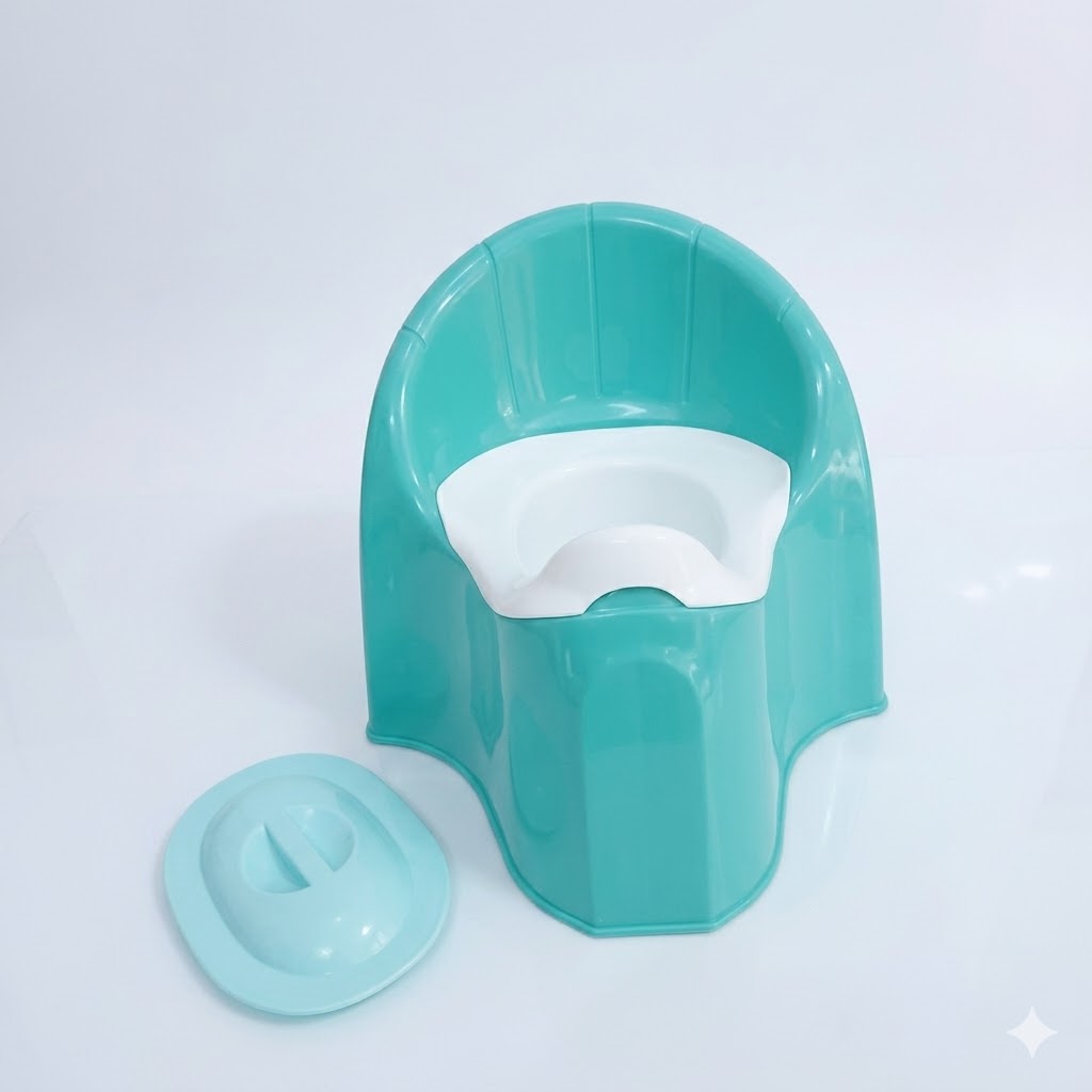 momeasy Anti-Slip Baby Potty with Stable Base with High Backrest for Extra Support
