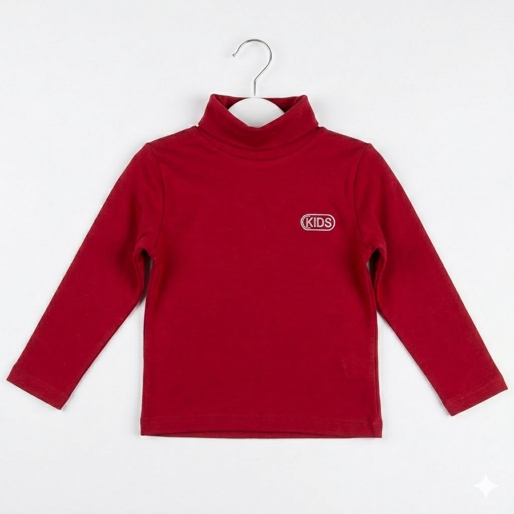 Premium Long-Sleeve Thermal Pull Neck Top – Unisex