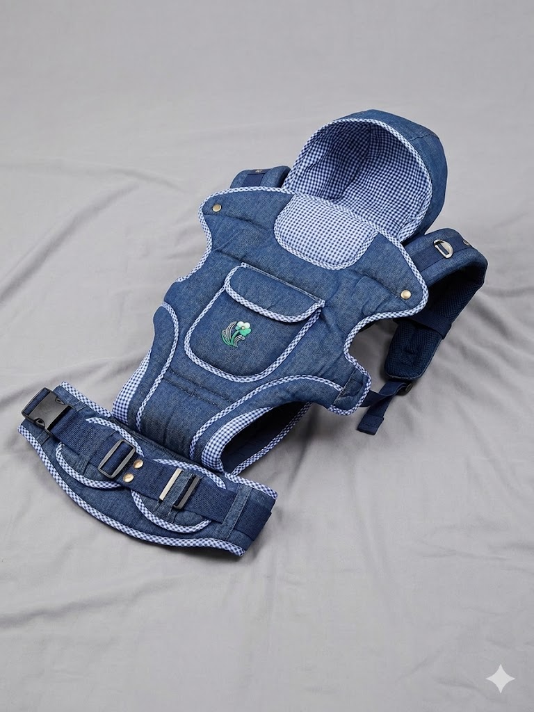 Multi-Functional Ergonomic Baby Carrier | 3-in-1 Breathable Infant Wrap & Sling | Adjustable Comfort for Newborns to Toddlers