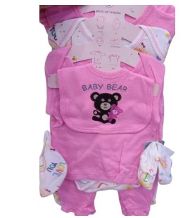 8 piece Premium Newborn Fleece Gift Set – Ultra-Soft Receiving Essentials for Boys & Girls 9-12 MONTHS
