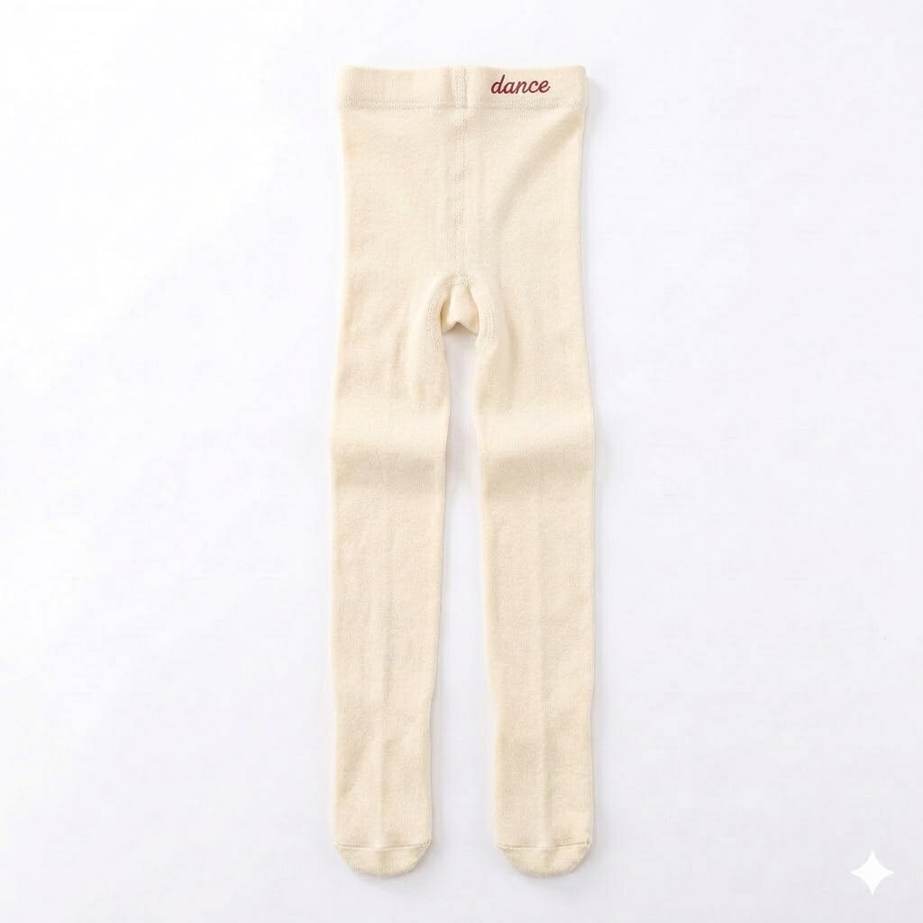 Girls Cotton Footed Tights Soft Stretchy Pantyhose School Uniform Stockings