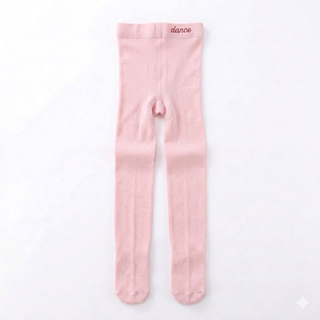 Girls Cotton Footed Tights Soft Stretchy Pantyhose School Uniform Stockings