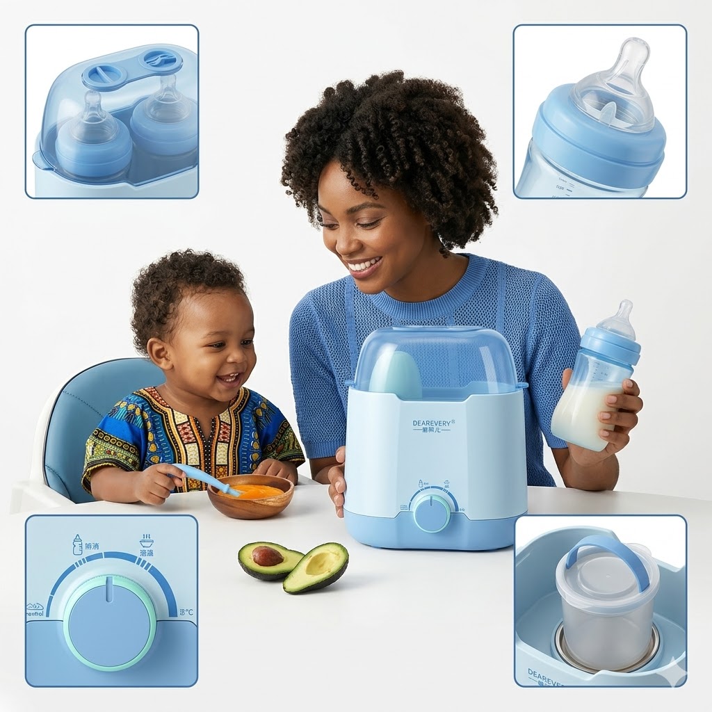 Baby Bottle Warmer & Sterilizer | Fast, Safe & BPA-Free