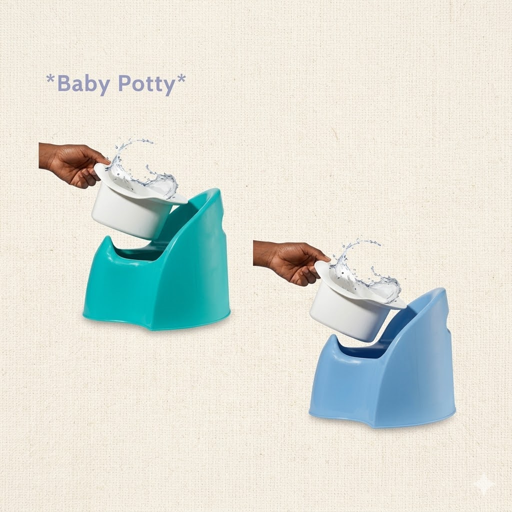 momeasy Anti-Slip Baby Potty with Stable Base with High Backrest for Extra Support