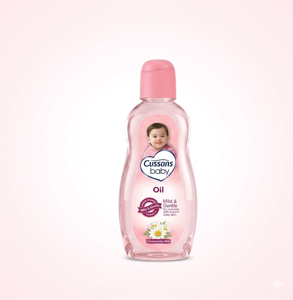 ussons Baby Mild & Gentle Moisturizing Massage Oil – Pure & Safe Skin Care for Delicate Baby Skin