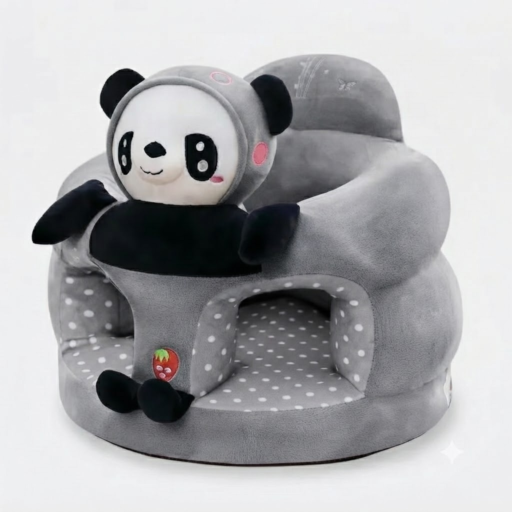 Premium Sit-Me-Up Baby Support Pillow – Soft Plush Infant Floor Seat & Posture Trainer