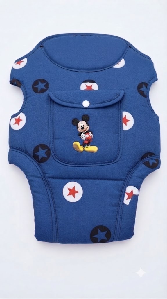 Ergonomic Front & Back Baby Carrier Nest with Adjustable Straps -with stars
