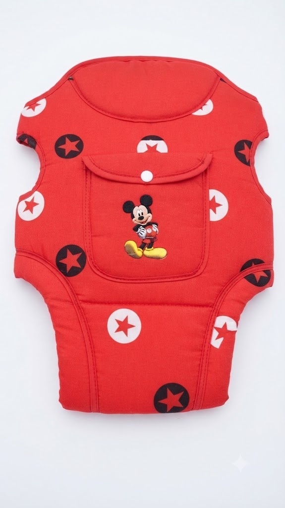 Ergonomic Front & Back Baby Carrier Nest with Adjustable Straps -with stars