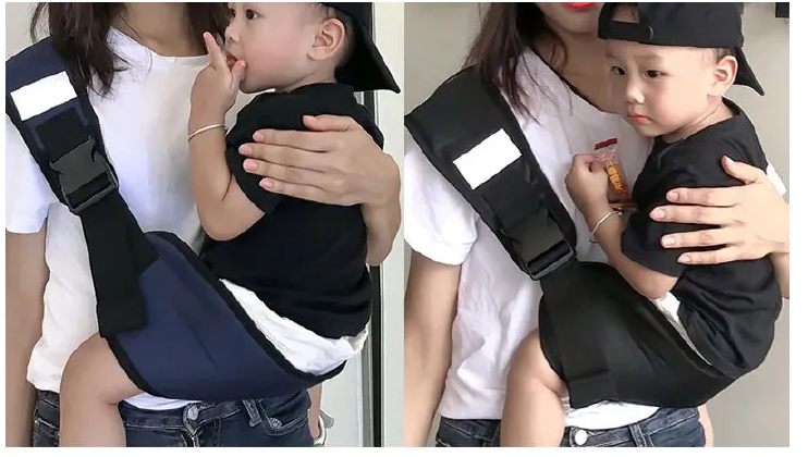 Portable Baby Carrier Sling Wrap Breathable Infant Safety Sling Carrier for 3 Months to 3 Years