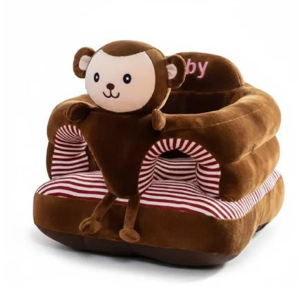 Premium Sit-Me-Up Baby Support Pillow – Soft Plush Infant Floor Seat & Posture Trainer