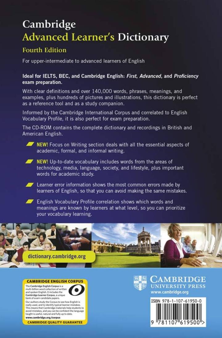 Cambridge Advanced Learners Dictionary
