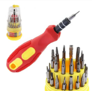 Magnetic Screw Driver 31 in 1 Tool Kit Set