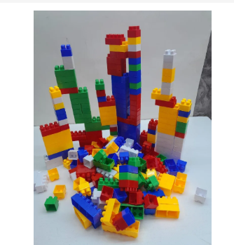 130pcs Building Blocks Toy Smart Stick Kids | Bright, vibrant colors makes this toy Best fit for your baby
