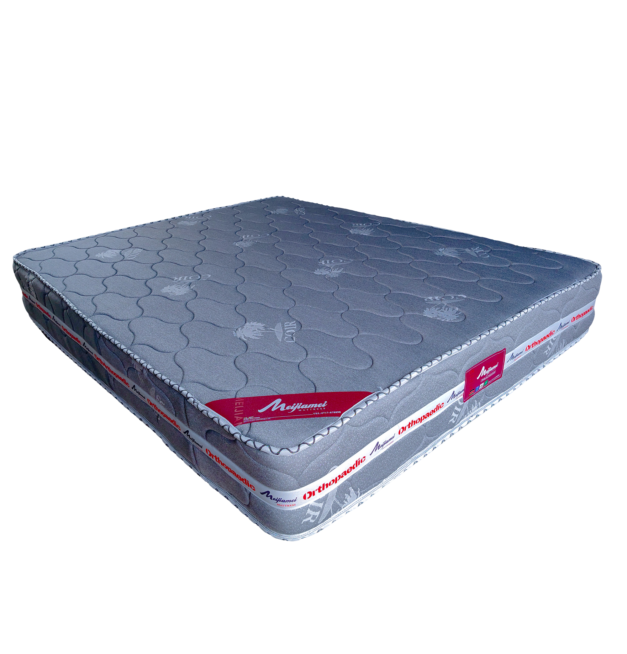 9-Inch Meijiamei PREMIUM SUPER PRO Elegant Quilted Orthopedic Pocket Spring Mattress – Premium Back Support, Pressure Relief, and Ultimate Comfort, with upto 10 Years Warranty (Random color dispatch)