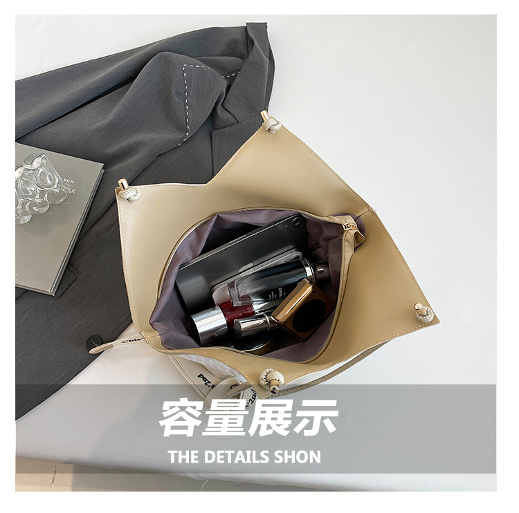 Smartrahalife Fashion PU Leather Tote Bag for Women, 3 Ways to Wear: Shoulder/Crossbody/Handbag, Casual Portable Purse with Local Fast Delivery