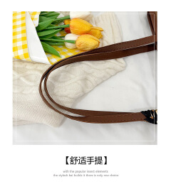 Smartrahalife Fashion PU Leather Tote Bag for Women, 3 Ways to Wear: Shoulder/Crossbody/Handbag, Casual Portable Purse with Local Fast Delivery