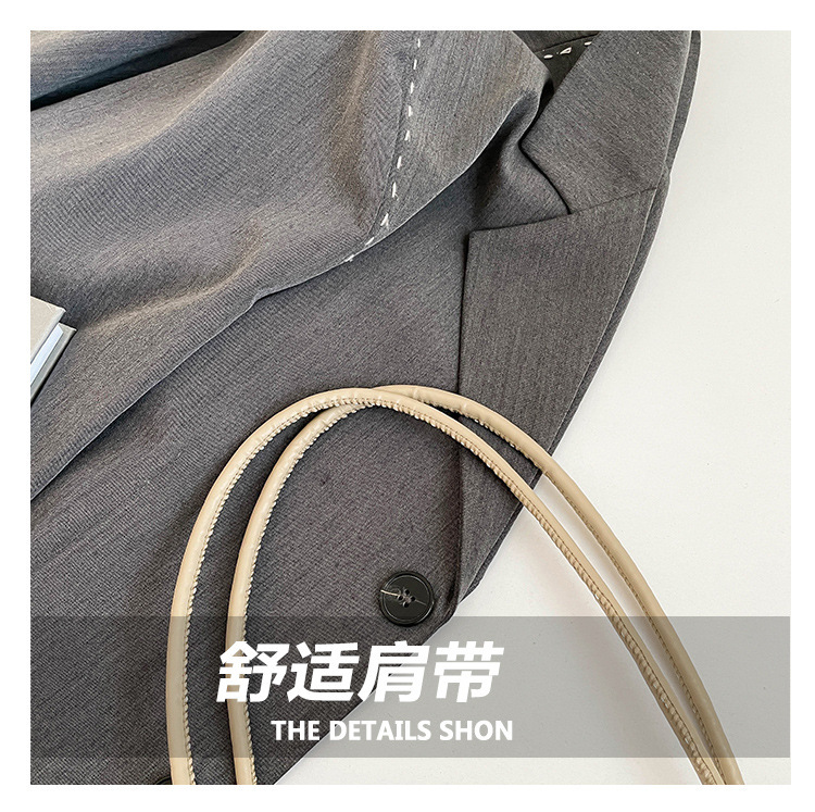 Smartrahalife Fashion PU Leather Tote Bag for Women, 3 Ways to Wear: Shoulder/Crossbody/Handbag, Casual Portable Purse with Local Fast Delivery
