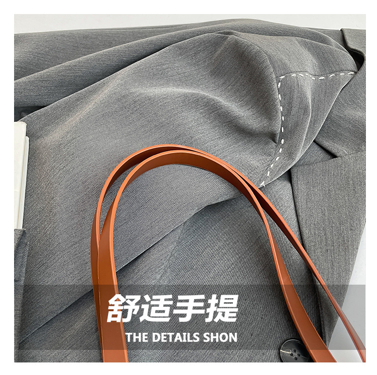 Smartrahalife Fashion PU Leather Tote Bag for Women, 3 Ways to Wear: Shoulder/Crossbody/Handbag, Casual Portable Purse with Local Fast Delivery