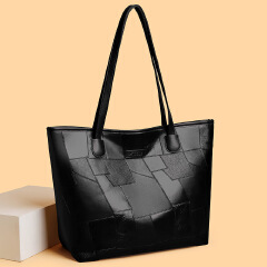 Smartrahalife Fashion PU Leather Tote Bag for Women, 3 Ways to Wear: Shoulder/Crossbody/Handbag, Casual Portable Purse with Local Fast Delivery