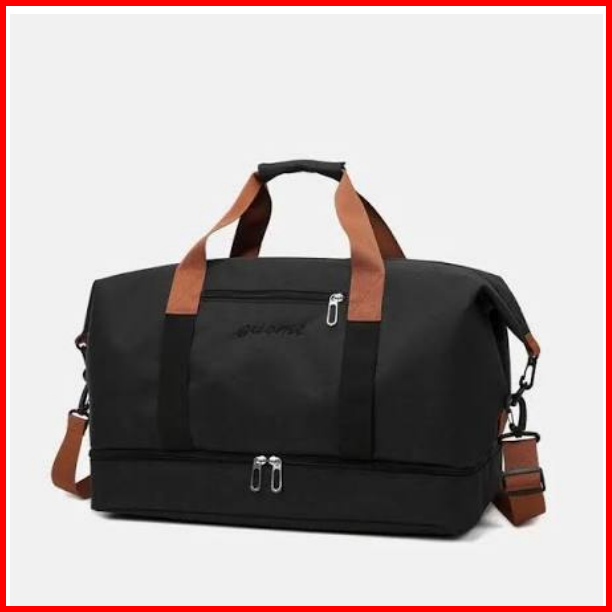 AMAZING OFFERS!! Luxury Expandable Beichao Duffel/Travel Bag: | Large Capacity Handbag | Shoulder & Crossbody Straps | Dry & Wet Separations | Dual Side Pockets |