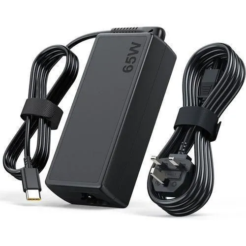 FLASH SALE!! Lenovo 65W Type-C Laptop Charger/Adapter: Complete with Power Cable | Device Protection | High Quality | with Warrant