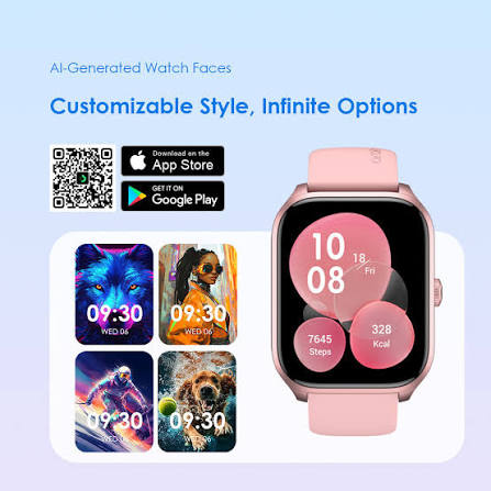 LIMITED TIME DEALS!!! Oraimo Watch 5 Lite OSW-804 Rose Gold Pink Smart Watch That Makes And Receives Calls Oraimo Watch 5 Lite Smart Watch Smartwatch' Screen Bluetooth Durable Waterproof Dustproof