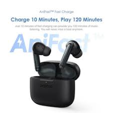 AMAYA ATW-330 Max Black in-ear headphones, Clear sound - The total use time can reach 60hr -Amaya earbuds// amaya earpods -Black